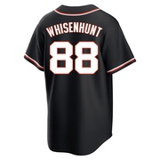 Black Replica Carson Whisenhunt Men's San Francisco Giants Fashion Out Jersey