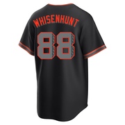 Black Replica Carson Whisenhunt Youth San Francisco Giants Alternate Jersey