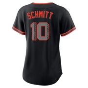 Black Replica Casey Schmitt Women's San Francisco Giants Alternate Jersey