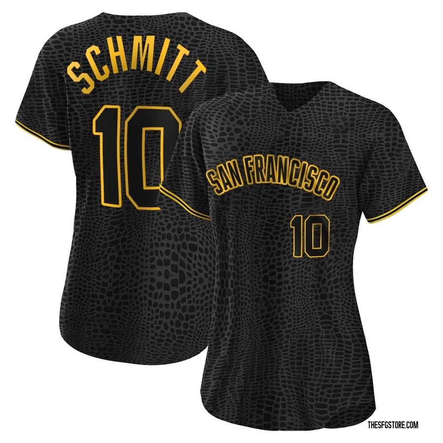 Black Replica Casey Schmitt Women's San Francisco Giants Snake Skin City Jersey
