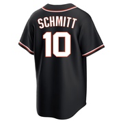 Black Replica Casey Schmitt Youth San Francisco Giants Fashion Out Jersey