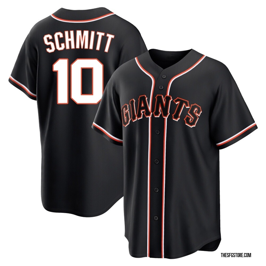 Black Replica Casey Schmitt Youth San Francisco Giants Fashion Out Jersey