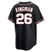 Black Replica Dave Kingman Youth San Francisco Giants Fashion Out Jersey