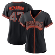 Black Replica Don Mcmahon Women's San Francisco Giants Alternate Jersey