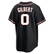 Black Replica Drew Gilbert Men's San Francisco Giants Fashion Out Jersey