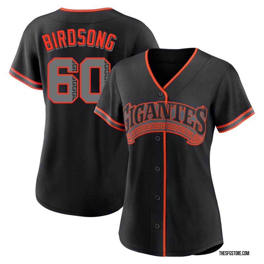 Black Replica Hayden Birdsong Women's San Francisco Giants Alternate Jersey