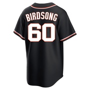 Black Replica Hayden Birdsong Youth San Francisco Giants Fashion Out Jersey