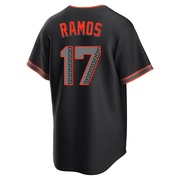 Black Replica Heliot Ramos Youth San Francisco Giants Alternate Jersey
