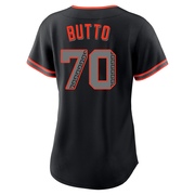 Black Replica Jose Butto Women's San Francisco Giants Alternate Jersey