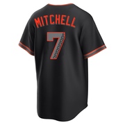 Black Replica Kevin Mitchell Men's San Francisco Giants Alternate Jersey