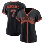 Black Replica Kevin Mitchell Women's San Francisco Giants Alternate Jersey
