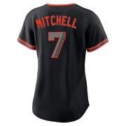 Black Replica Kevin Mitchell Women's San Francisco Giants Alternate Jersey