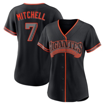 Black Replica Kevin Mitchell Women's San Francisco Giants Alternate Jersey