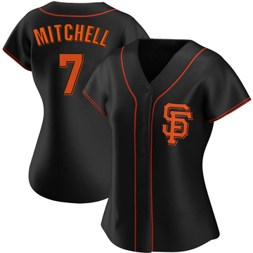 Black Replica Kevin Mitchell Women's San Francisco Giants Alternate Jersey