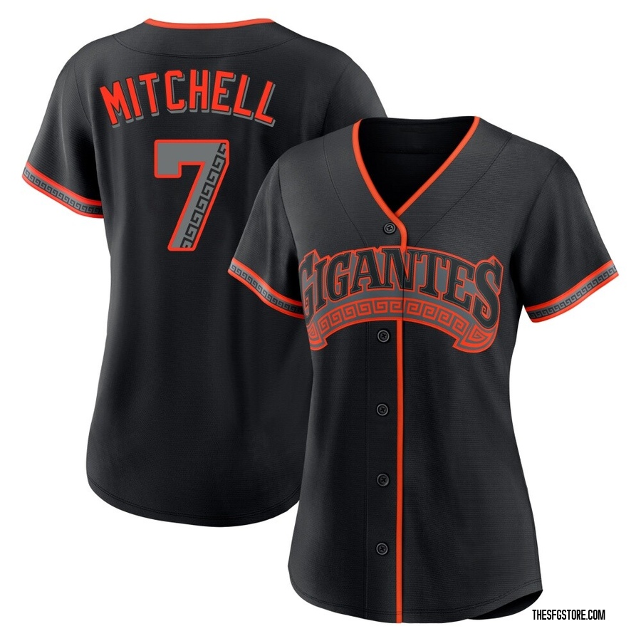 Black Replica Kevin Mitchell Women's San Francisco Giants Alternate Jersey