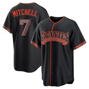 Black Replica Kevin Mitchell Youth San Francisco Giants Alternate Jersey