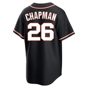 Black Replica Matt Chapman Youth San Francisco Giants Fashion Out Jersey