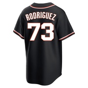 Black Replica Randy Rodriguez Youth San Francisco Giants Fashion Out Jersey