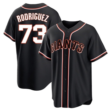 Black Replica Randy Rodriguez Youth San Francisco Giants Fashion Out Jersey