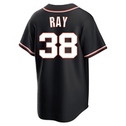 Black Replica Robbie Ray Youth San Francisco Giants Fashion Out Jersey