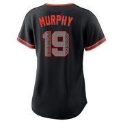 Black Replica Tom Murphy Women's San Francisco Giants Alternate Jersey