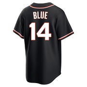 Black Replica Vida Blue Youth San Francisco Giants Fashion Out Jersey