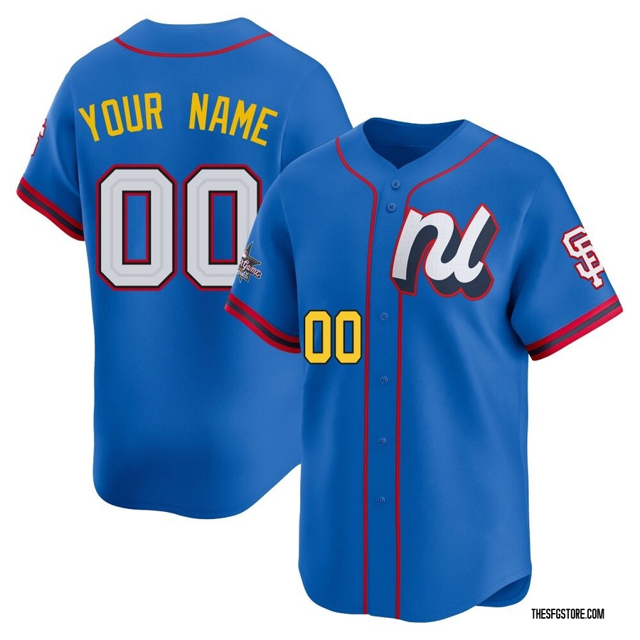 Blue Limited Custom Youth San Francisco Giants National League 2025 All-Star Edition Jersey
