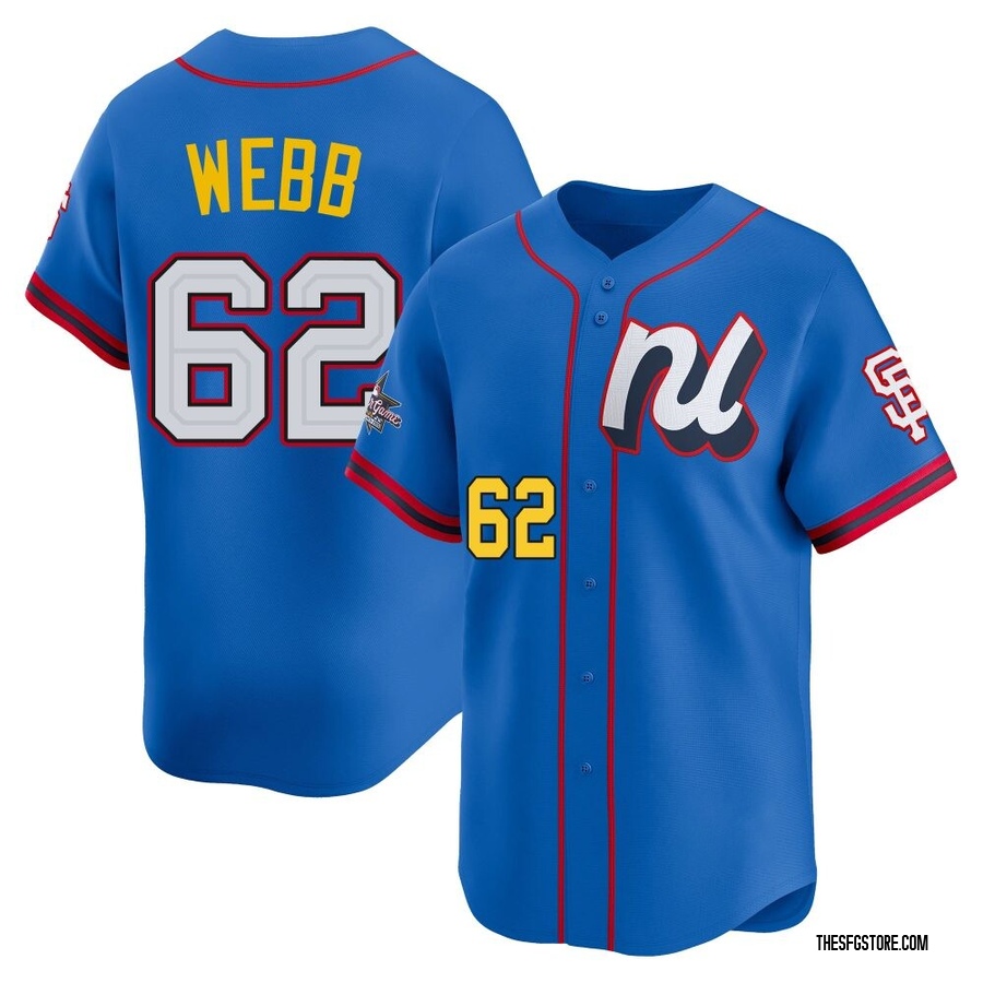 Blue Limited Logan Webb Youth San Francisco Giants National League 2025 All-Star Edition Jersey