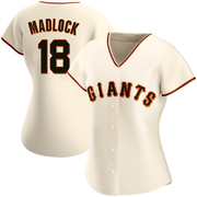 Cream Authentic Bill Madlock Women's San Francisco Giants Home Jersey