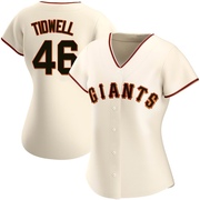 Cream Authentic Blade Tidwell Women's San Francisco Giants Home Jersey