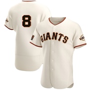 Cream Authentic Bryce Eldridge Men's San Francisco Giants Home Jersey