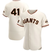 Cream Authentic Buddy Kennedy Men's San Francisco Giants Home Jersey