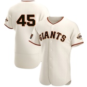 Cream Authentic Caleb Kilian Men's San Francisco Giants Home Jersey