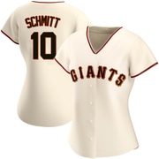 Cream Authentic Casey Schmitt Women's San Francisco Giants Home Jersey