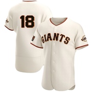 Cream Authentic Eric Haase Men's San Francisco Giants Home Jersey