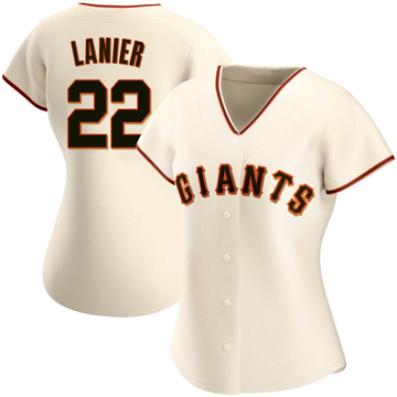 Cream Authentic Hal Lanier Women's San Francisco Giants Home Jersey