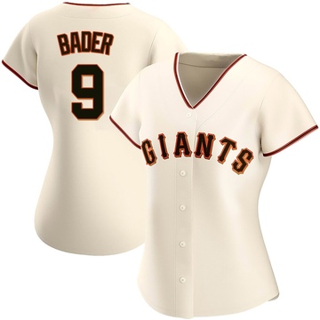 Cream Authentic Harrison Bader Women's San Francisco Giants Home Jersey