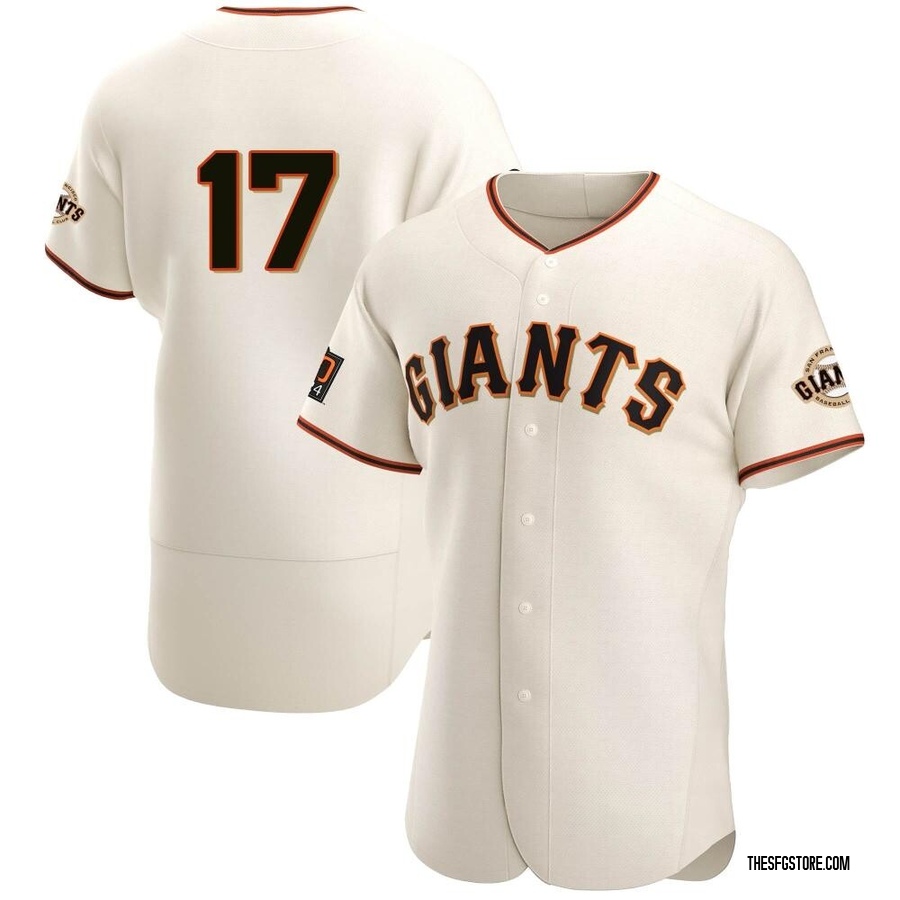 Cream Authentic Heliot Ramos Men's San Francisco Giants Home Jersey