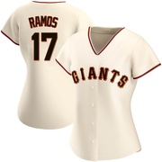 Cream Authentic Heliot Ramos Women's San Francisco Giants Home Jersey