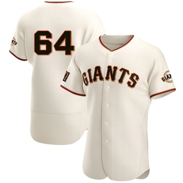Cream Authentic Jason Foley Men's San Francisco Giants Home Jersey