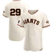 Cream Authentic Jeff Samardzija Men's San Francisco Giants Home Jersey