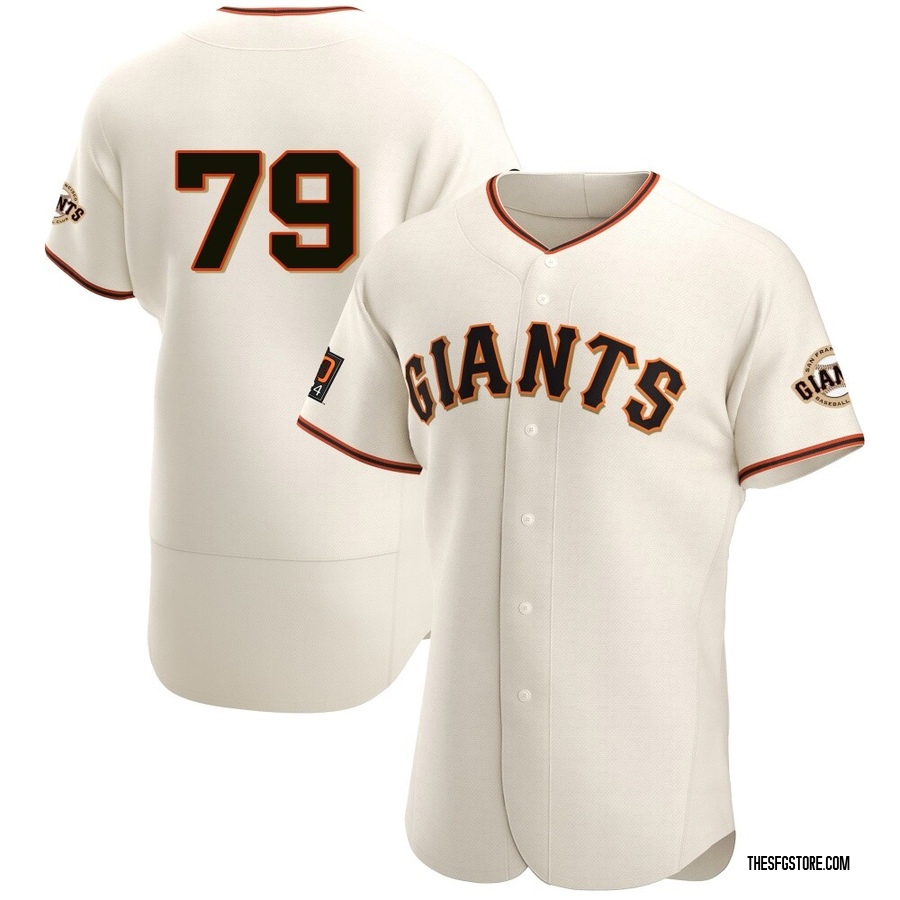 Cream Authentic Jesus Rodriguez Men's San Francisco Giants Home Jersey