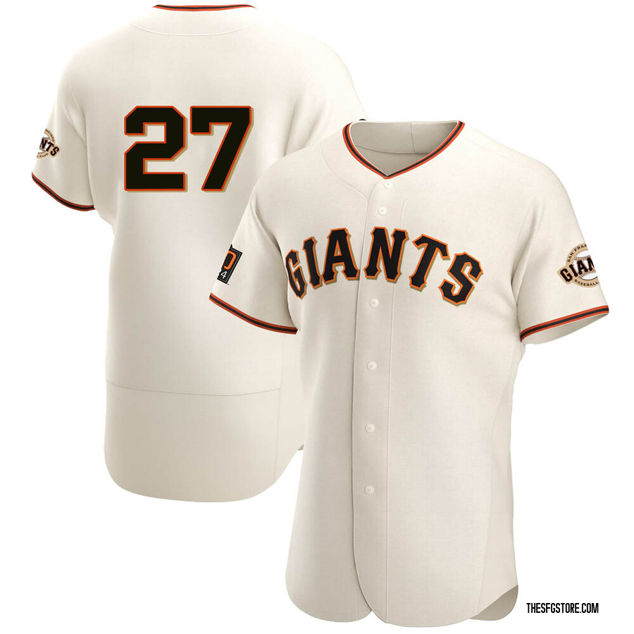 Cream Authentic Juan Marichal Men's San Francisco Giants Home Jersey