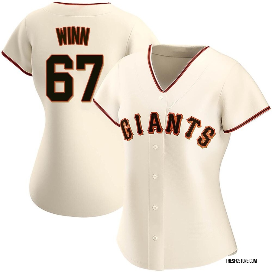 Cream Authentic Keaton Winn Women's San Francisco Giants Home Jersey