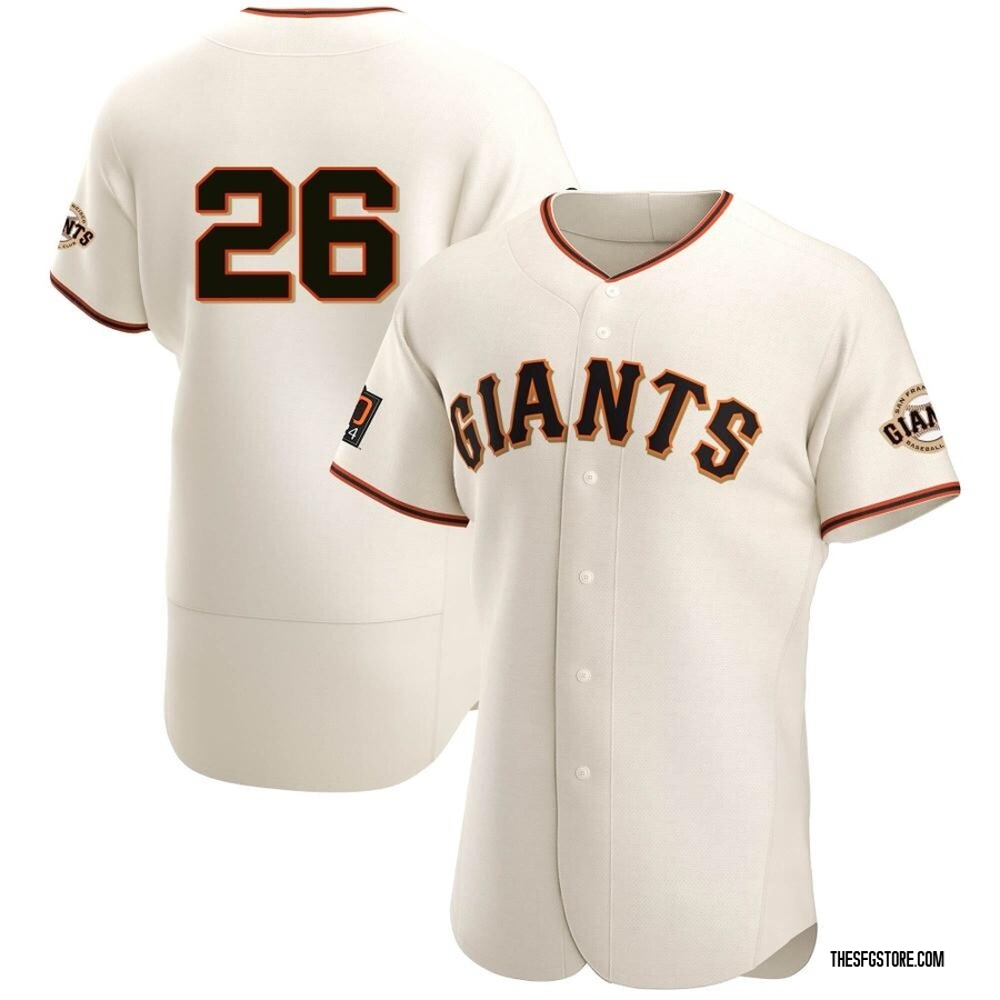 Cream Authentic Matt Chapman Men's San Francisco Giants Home Jersey