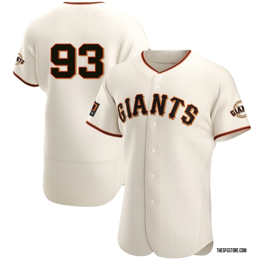 Cream Authentic Matt Gage Men's San Francisco Giants Home Jersey