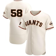 Cream Authentic Nick Avila Men's San Francisco Giants Home Jersey