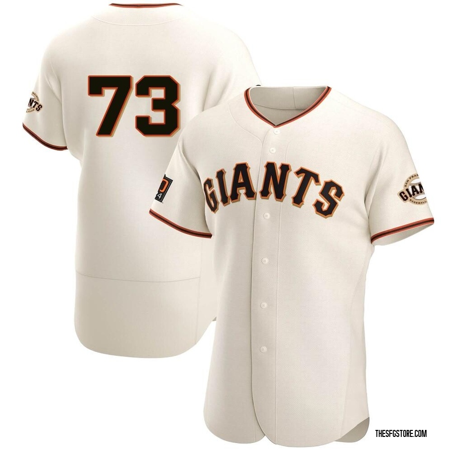 Cream Authentic Randy Rodriguez Men's San Francisco Giants Home Jersey