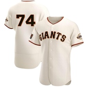 Cream Authentic Ryan Walker Men's San Francisco Giants Home Jersey