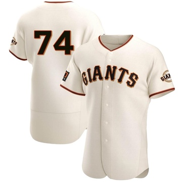 Cream Authentic Ryan Walker Men's San Francisco Giants Home Jersey